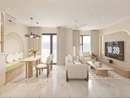Nội thất căn hộ 2 phòng ngủ